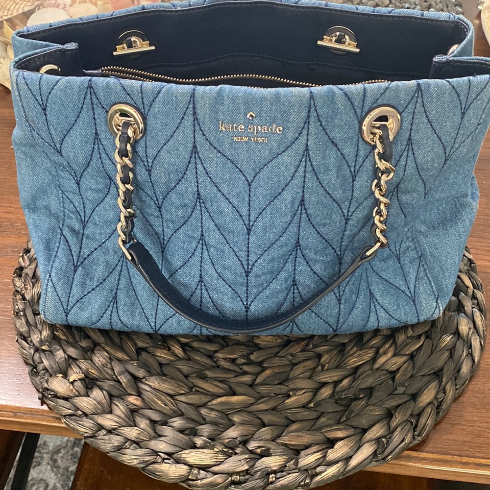 Denim Kate Spade bag
